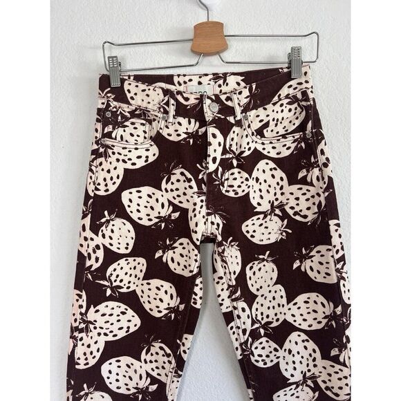 BDG Urban Outfitters Women's 90s Bootcut Jeans Strawberry Brown Size 24 NWOT - Picture 10 of 12